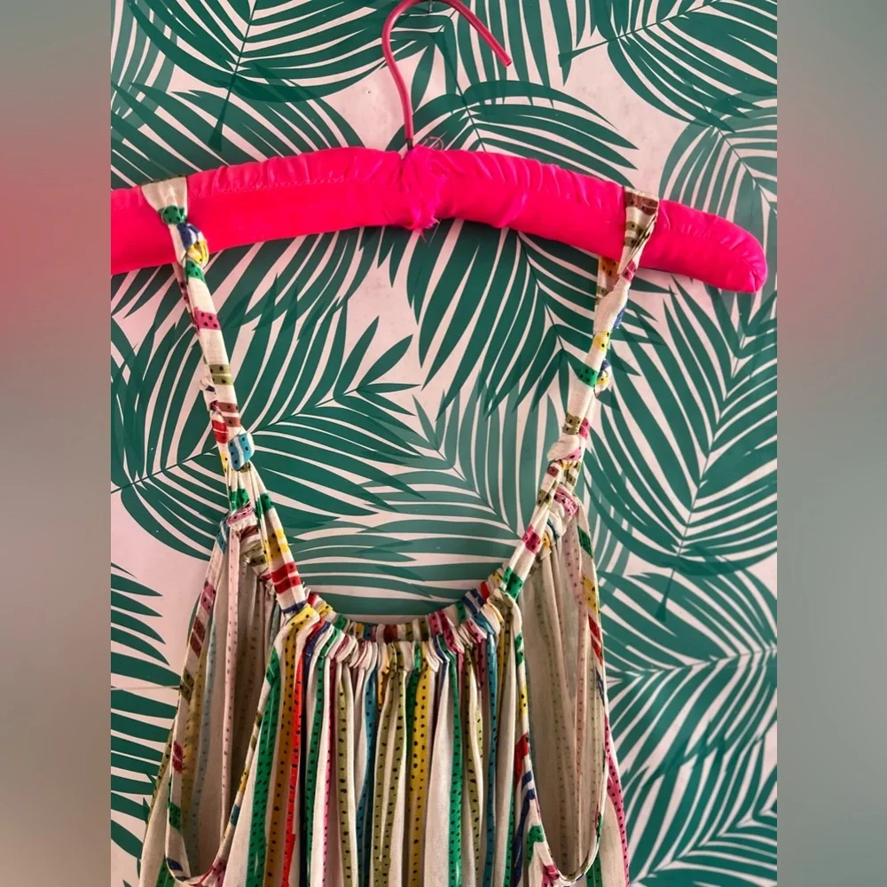Zara Multicolor Striped Maxi Dress - Picture 9 of 9